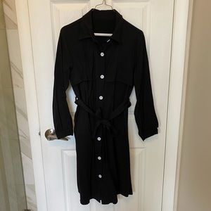 Button down dress 🖤